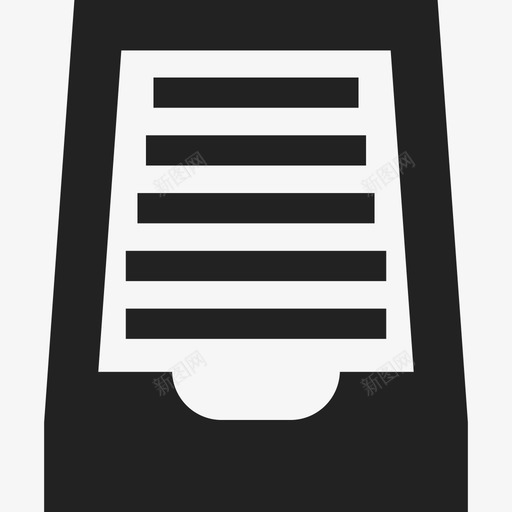 纸盒通用07图标svg_新图网 https://ixintu.com 纸盒 通用07
