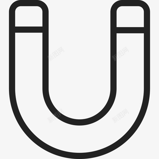 U形磁铁IOS7超轻图标svg_新图网 https://ixintu.com IOS7超轻 U形磁铁