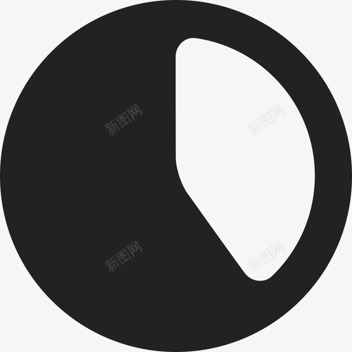 饼图切片形状通用09图标svg_新图网 https://ixintu.com 形状 通用09 饼图切片