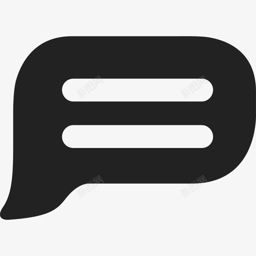 聊天泡泡与文本社交通用09图标svg_新图网 https://ixintu.com 社交 聊天泡泡与文本 通用09