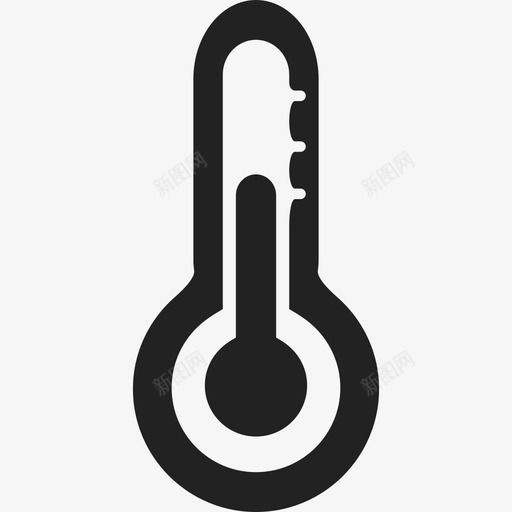 温度计读数通用03图标svg_新图网 https://ixintu.com 温度计读数 通用03
