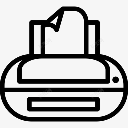 纸张印刷设备技术通用12图标svg_新图网 https://ixintu.com 技术 纸张印刷设备 通用12