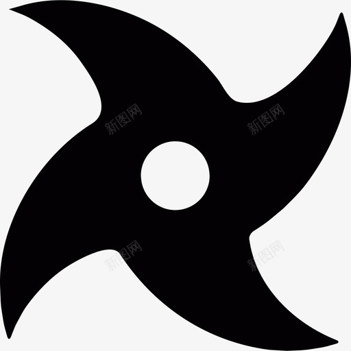 忍者之术武器日本图标svg_新图网 https://ixintu.com 忍者之术 日本 武器