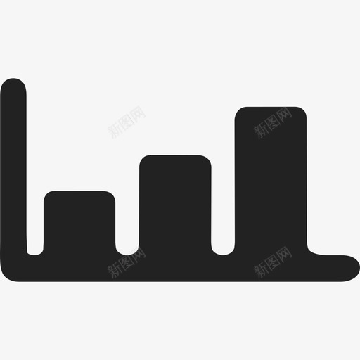 增加条形图商业通用09图标svg_新图网 https://ixintu.com 商业 增加条形图 通用09