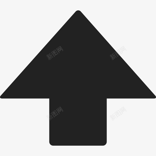 指向上的黑色箭头箭头通用11图标svg_新图网 https://ixintu.com 指向上的黑色箭头 箭头 通用11