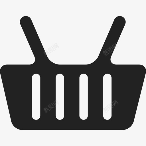 篮子商业通用03图标svg_新图网 https://ixintu.com 商业 篮子 通用03