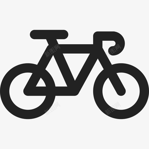道路自行车运输ios7lite图标svg_新图网 https://ixintu.com ios7lite 运输 道路自行车