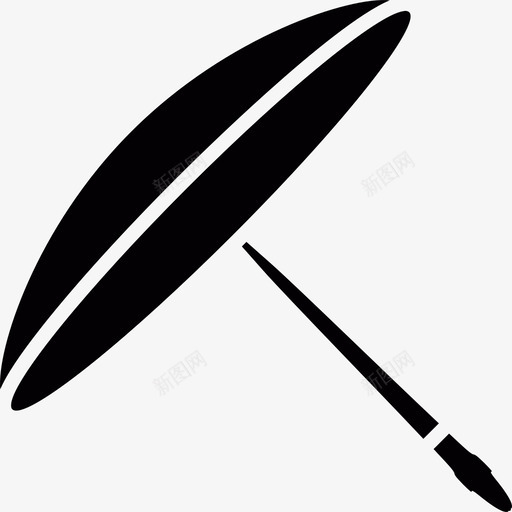 日本纸伞工具和器具日本图标svg_新图网 https://ixintu.com 工具和器具 日本 日本纸伞