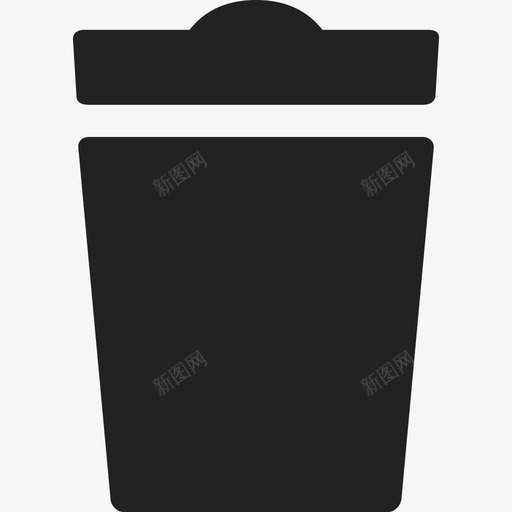 垃圾箱商业图标svg_新图网 https://ixintu.com 商业 垃圾箱