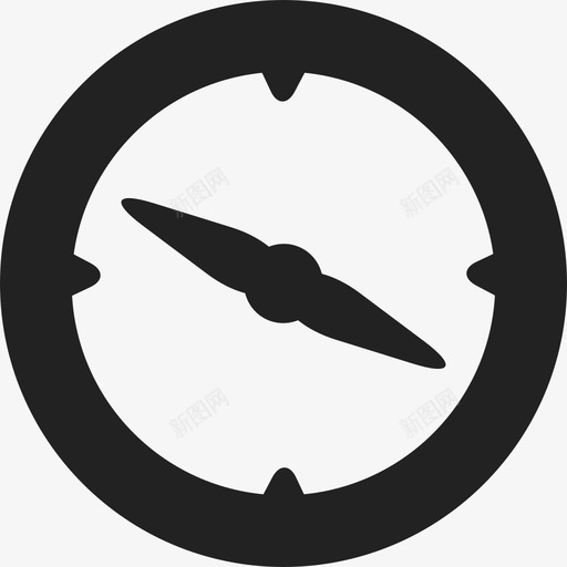 通用定向罗盘工具和器具06图标svg_新图网 https://ixintu.com 工具和器具06 通用定向罗盘