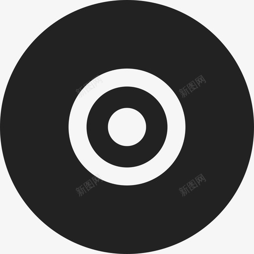 音乐Cd形状通用03图标svg_新图网 https://ixintu.com 形状 通用03 音乐Cd