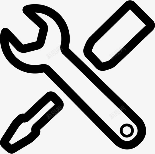 配置工具接口通用04图标svg_新图网 https://ixintu.com 接口 通用04 配置工具