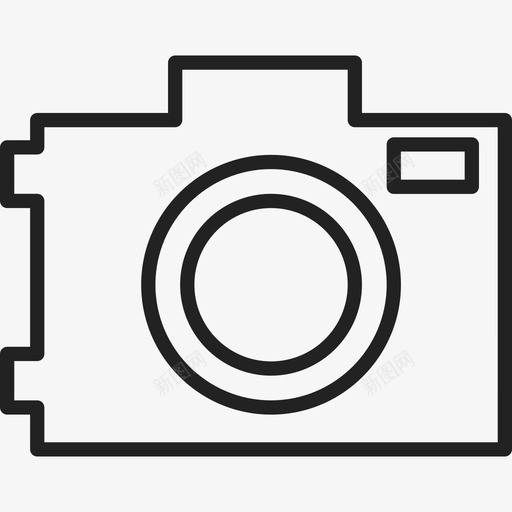 旧照相摄像机技术通用01图标svg_新图网 https://ixintu.com 技术 旧照相/摄像机 通用01