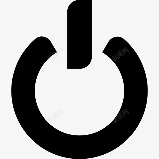 电源通用符号接口通用02图标svg_新图网 https://ixintu.com 接口 电源通用符号 通用02