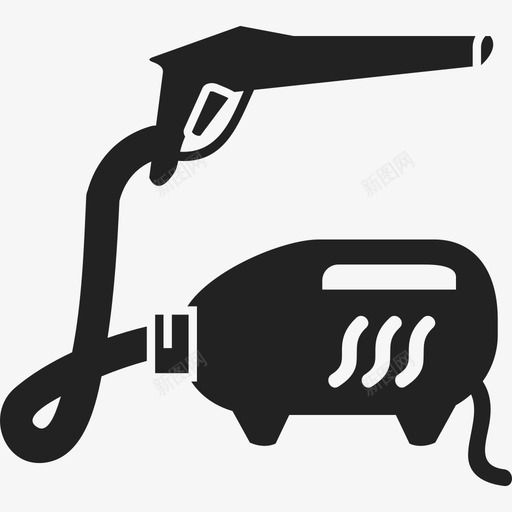 吸尘器工具和器具甜心图标svg_新图网 https://ixintu.com 吸尘器 工具和器具 甜心