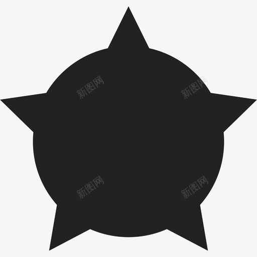 环绕星空武器盾牌图标svg_新图网 https://ixintu.com 武器 环绕星空 盾牌