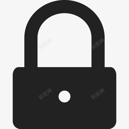 挂锁保护激活安全通用14图标svg_新图网 https://ixintu.com 安全 挂锁保护激活 通用14