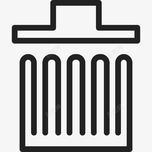 带盖罐通用13图标svg_新图网 https://ixintu.com 带盖罐 通用13