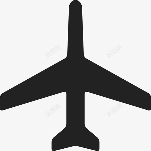飞机指向上运输通用14图标svg_新图网 https://ixintu.com 运输 通用14 飞机指向上