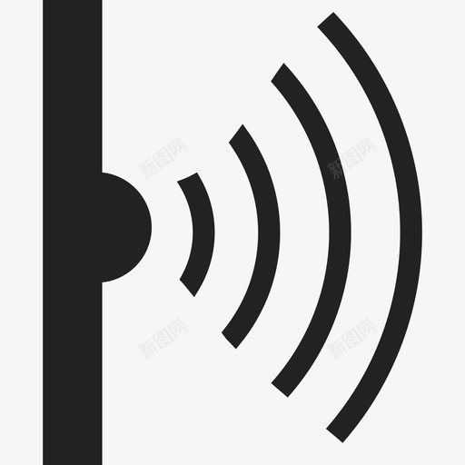 无线发射机技术ios7设备填充2图标svg_新图网 https://ixintu.com ios7设备填充2 技术 无线发射机