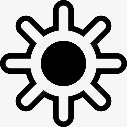 亮度选项接口ios7litefill图标svg_新图网 https://ixintu.com ios7 lite fill 亮度选项 接口
