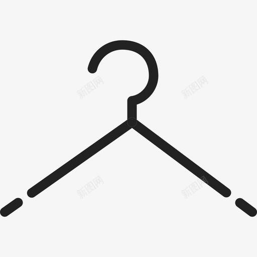 挂衣架通用13图标svg_新图网 https://ixintu.com 挂衣架 通用13
