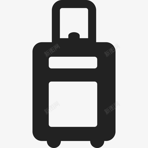 拉杆包时尚通用14图标svg_新图网 https://ixintu.com 拉杆包 时尚 通用14