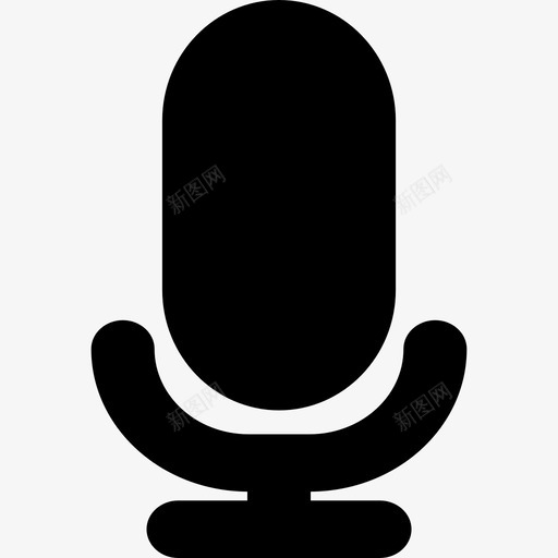 录音机多媒体ios7高级填充图标svg_新图网 https://ixintu.com ios7高级填充 多媒体 录音机