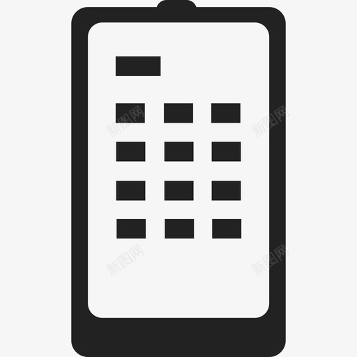 电视遥控器技术ios7填充2图标svg_新图网 https://ixintu.com ios7填充2 技术 电视遥控器
