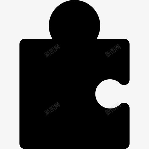 角拼图教育ios7高级填充图标svg_新图网 https://ixintu.com ios7高级填充 教育 角拼图