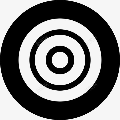 飞镖瞄准武器ios7高级填充图标svg_新图网 https://ixintu.com ios7高级填充 武器 飞镖瞄准