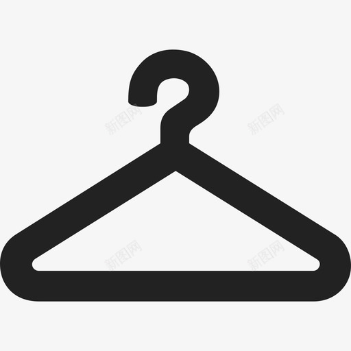 通用衣架14图标svg_新图网 https://ixintu.com 通用衣架14