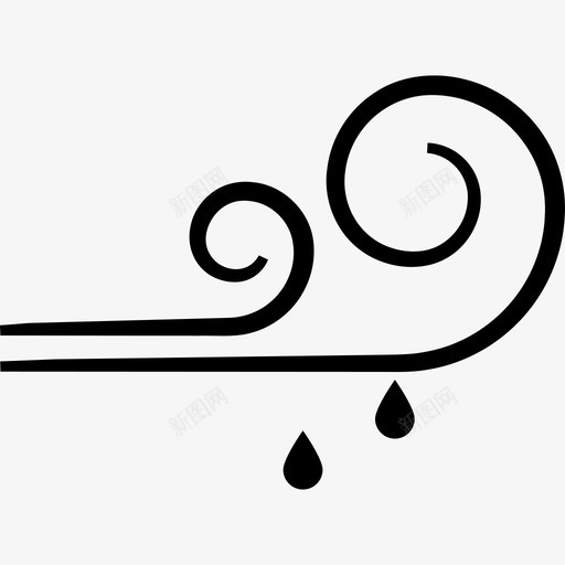 风雨天气ios7集满2图标svg_新图网 https://ixintu.com ios7集满2 天气 风雨