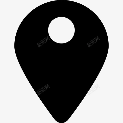 地图上的指针接口通用09图标svg_新图网 https://ixintu.com 地图上的指针 接口 通用09