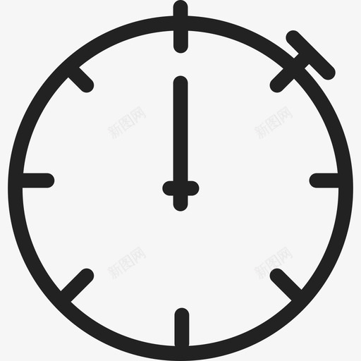 圆形秒表工具和器具ios7超轻2图标svg_新图网 https://ixintu.com ios7超轻2 圆形秒表 工具和器具