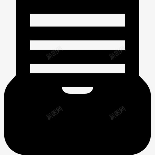 收件箱文档时尚ios7高级填充图标svg_新图网 https://ixintu.com ios7高级填充 收件箱文档 时尚