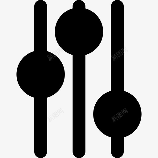 音频混音控制控制ios7高级填充图标svg_新图网 https://ixintu.com ios7高级填充 控制 音频混音控制
