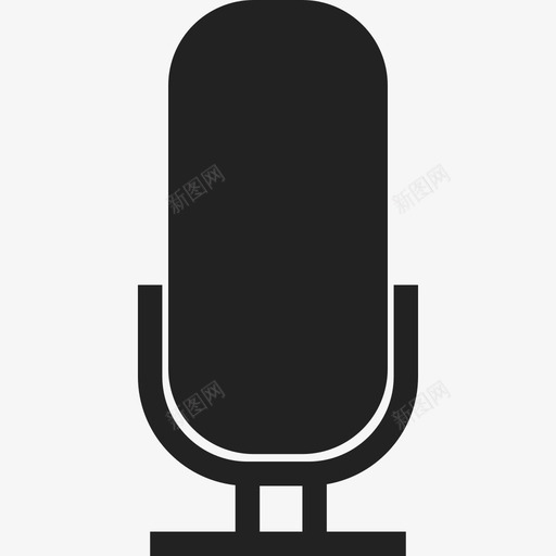 录音机多媒体ios7高级填充2图标svg_新图网 https://ixintu.com ios7高级填充2 多媒体 录音机