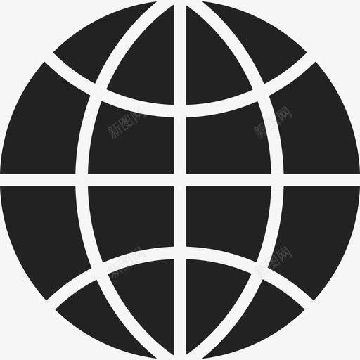 地球网格地图和旗帜ios7高级填充2图标svg_新图网 https://ixintu.com ios7高级填充2 地图和旗帜 地球网格
