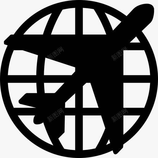 世界电网交通新闻图标svg_新图网 https://ixintu.com 世界电网 交通 新闻