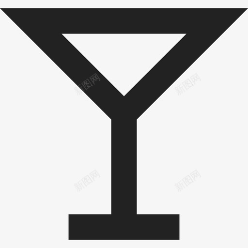 鸡尾酒食物ios7套装2图标svg_新图网 https://ixintu.com ios7套装2 食物 鸡尾酒