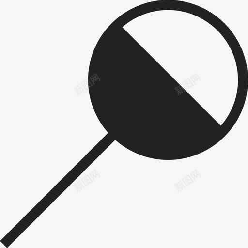 糖果棒食物ios7高级填充2图标svg_新图网 https://ixintu.com ios7高级填充2 糖果棒 食物