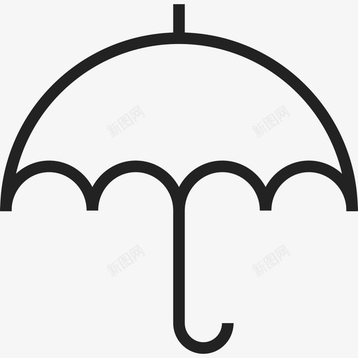 小伞天气ios7 lite 2图标svg_新图网 https://ixintu.com ios7 lite 2 天气 小伞