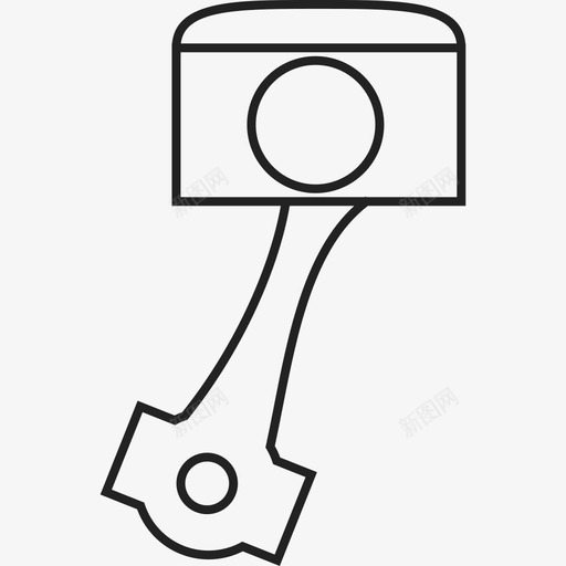 活塞工具和器具ios7套装内衬2图标svg_新图网 https://ixintu.com ios7套装内衬2 工具和器具 活塞