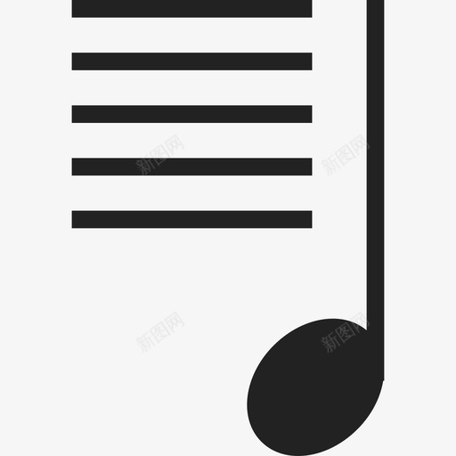音乐选项音乐ios7黑色图标svg_新图网 https://ixintu.com ios7黑色 音乐 音乐选项