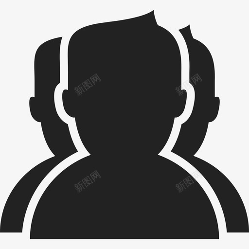 组界面用户集图标svg_新图网 https://ixintu.com 用户集 界面 组