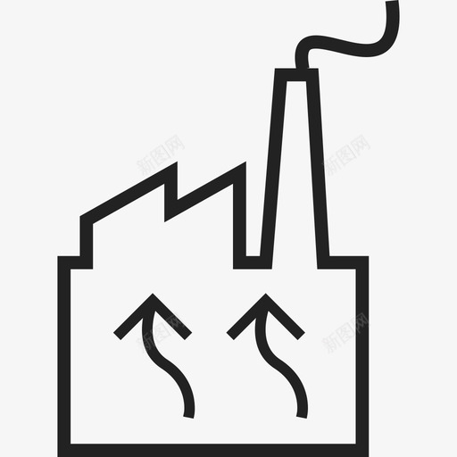 发电厂建筑物ios72套图标svg_新图网 https://ixintu.com 2套 ios7 发电厂 建筑物
