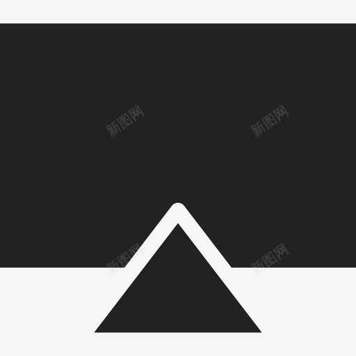 矩形电视形状ios7高级填充2图标svg_新图网 https://ixintu.com ios7高级填充2 形状 矩形电视