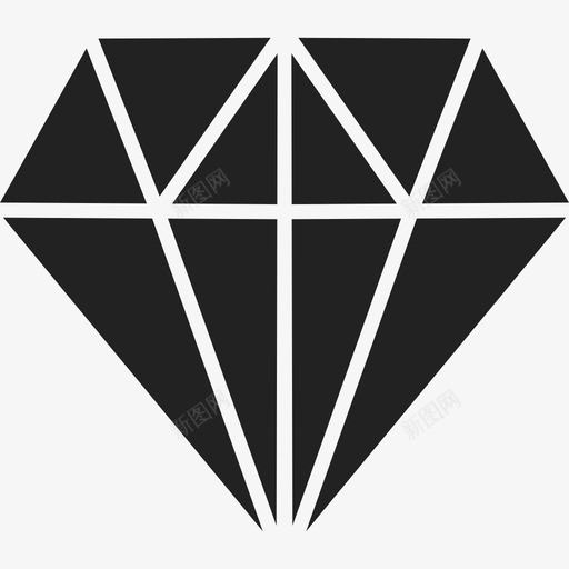 宝石商店时尚ios7高级填充2图标svg_新图网 https://ixintu.com ios7高级填充2 宝石商店 时尚