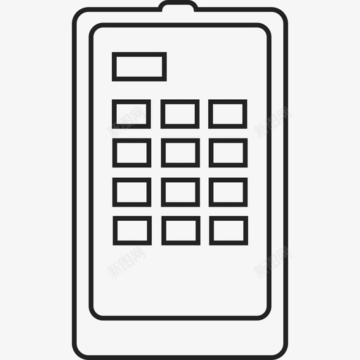 电视遥控器技术ios7套装2图标svg_新图网 https://ixintu.com ios7套装2 技术 电视遥控器